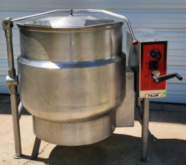 VULCAN K60ELT 60 GALLON TILTING 2/3 STEAM JACKETED ELECTRIC KETTLE