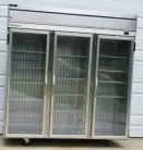 2021 BEVERAGE-AIR HF3HC-1G-GORR 3 GLASS DOOR REACH IN FREEZER