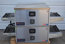 2023 MIDDLEBY MARSHALL DZ33T CTX ELECTRIC DOUBLE STACK PIZZA CONVEYOR OVENS