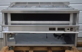 NEW CUSTOM INDUCTION HEATED FOUR COMPARTMENT HOT FOOD WELL / STEAM TABLE