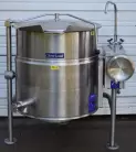CLEVELAND KEL-40 ELECTRIC 40 GAL SOUP / SAUCE STEAM KETTLE